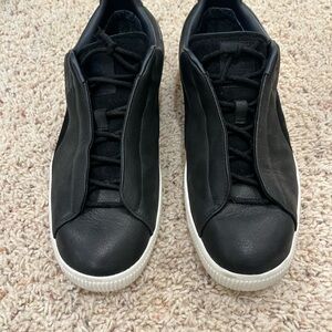 Puma Black and White Men's Sneakers